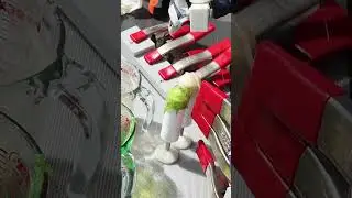Two-color casting of silicone baits with RedBug injector.