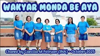 Wakyar Monda Be Aya Line Dance // Choreo by Caecilia M Fatruan (INA) - October 2025