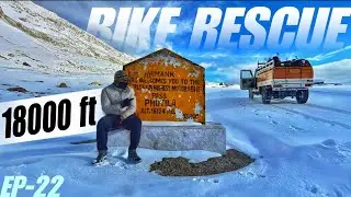 BIKE RESCUE | PHOTI LA PASS 18124 ft | EP 22 | LADAKH RIDE 2025