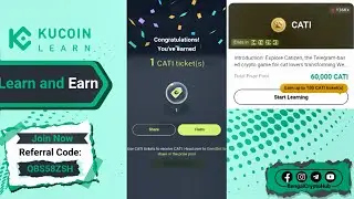 Kucoin Learn and Earn | Catizen Quiz Answers | CATI Quiz Answer | Catizen (CATI) Quiz Solution