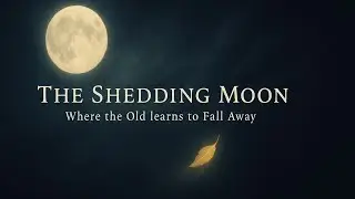 The Shedding Moon &mdash; &ldquo;Where the Old Learns to Fall Away&rdquo; (Corn Moon / Harvest Moon)