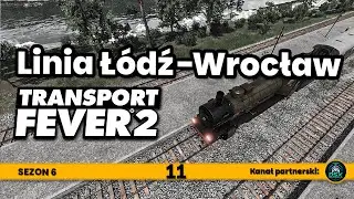 Zaległa linia z Łodzi do Wrocławia | Własna autorska mapa Polski | Transport Fever 2 | 11 PL