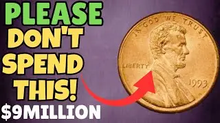 1993 ONE CENT USA COIN  Don&rsquo;t Spend This Penny | Secret Errors Can Make You Rich!