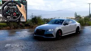 AUDI RS7 880HP Forza Horizon 5 Logitech G29 Gameplay