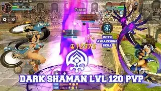 Dark Shaman LvL 120 PvP With Awakening Skill - Dragon Nest M #AKMJ Gaming