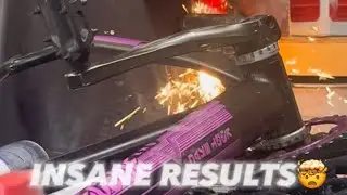 I GOT MY C100 FRAME HYDRO DIPPED AND RODE AN 80HP STARK QUAD(INSANE)