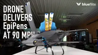 blueflite Medical Delivery Drone delivers EpiPens