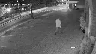 Person of Interest in Defacing Public Property, 6900 block of 4th St, NW, on August 6, 2017