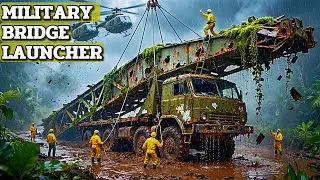 Abandoned Military Bridge Launcher Found in the Jungle | 30-Year Factory Restoration (ASMR)