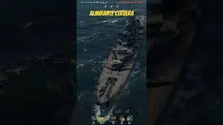 World of Warships Almirante Cervera