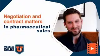 How is Contract Negotiation Conducted in Medical Device Sales?