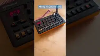 Roland T-8 + side chain compression #roland #drummachine #synth #dawless #moogaudio #shorts