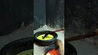 Dry fish curry with potato #foodshorts #cookingshorts #villagefood