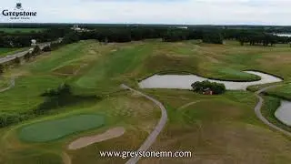 Greystone Golf Club in Sauk Centre, Minnesota - Aerial Drone Flyover