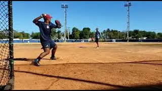 Gianfranco Pe&ntilde;a Catcher Atlanta Braves Sport Pro Services