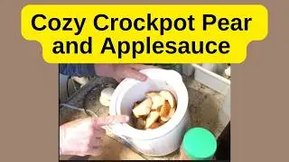 Cozy Apple Pear Sauce in the Crockpot