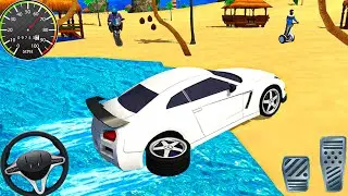 Ultimate Beach Water Surfer Car Taxi Simulator &ndash; Realistic Sport Car Driver &ndash; Android Gameplay