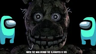 [fnaf sfm] Springtrap Had enough of among us  #vaportrynottolaugh