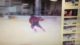 Johnny Gaudreau Arms Moving side-to-side & wide stride
