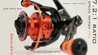 BASS FISHING PRO EXPLAINS  KastKing Speed Demon Pro Spinning Reels for bass fishing