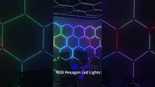 RGB Hexagon Lights &ndash; Transform Your Space with Stunning Colors!