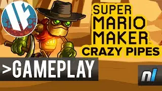 Super Mario Maker: Дом-призрак Crazy Pipes от Image & Form | Ghostly Mushroom