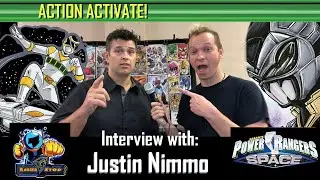 In Space Silver Ranger Justin Nimmo, talks about Sleeping, his Name, Power Rangers and more!