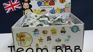 DISNEY Tsum Tsum Series 3 Opening! FULL box of cute collecibtle goodness :-)