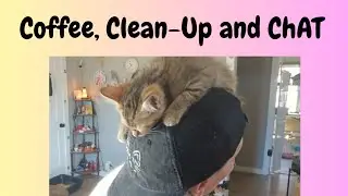 Coffee, Clean-Up and ChAT | Life With 18 Cats
