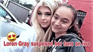 Loren Gray surprised her fans on live😭😍 01/06/2018 | Loren Gray