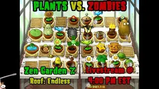 Zen Garden % (Roof: Endless) - Plants vs. Zombies Pt.24