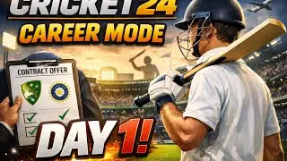 Cricket 24 first match in career mode