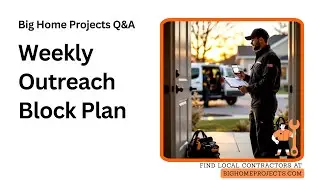 Weekly Pest Outreach Block System For Busy Technicians