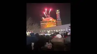 New year 2026 Celebration in Canada #newyear #fireworks #entertainment #youtubeshorts