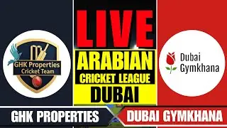 GHK PROPERTIES vs DUBAI GYMKHANA LIVE | GHK vs DG - CRICKEX INFO