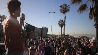 TOMS One Day Without Shoes Barefoot Walk at Venice Beach