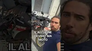 il hallucine devant ma moto #moto #voyage #afrique