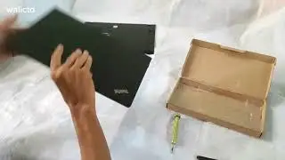 Menggantikan baterai laptop Lenovo Thinkpad X390 dengan sempurna