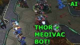 CHAOS SC2 AI! - Mulebot vs SharpenedEdge - Starcraft 2 AI