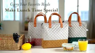 Carry Your Favorite Meals In Eco-Friendly Lunch Bags | Make Lunch Time Special With Nestasia
