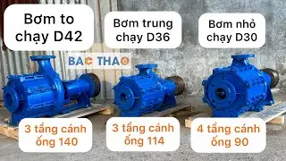 Đủ mẫu bơm đa tầng cánh cột áp cao chuyên đẩy xa đồi núi dốc và tưới béc lớn chạy máy D30-D42