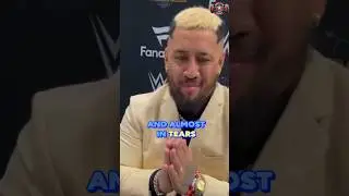 Этот фанат очень растрогал Соло Сикоа 😢 #wwe #рестлинг