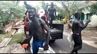SANTA CLAUS PPGPI GETSEMANI TANAH MIRING MERAUKE PAPUA 2021. kunjungan adek Rio di KOREM 174 ATW,