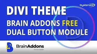 Divi Brain Addons Free Divi Plugin Dual Button Module 👈