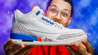 This Sneaker Broke Records! Air Jordan 3 Russell Westbrook PE 3D SAMPLE