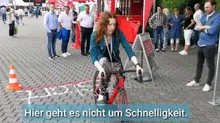 Fitnesstest bei den Noventi Open 2019 (Haller Kreisblatt)