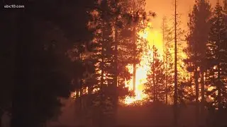 Caldor Fire stretches east into Tahoe, Christmas Valley area - Aug. 30, 2021 | California Wildfire