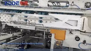 ZODE High Speed 160 packs/min Toilet Paper and Kitchen Towel Wrapping Machine