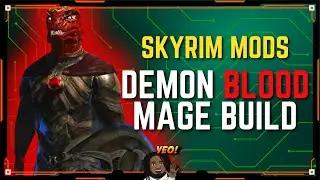 Skyrim Modded Blood Mage! | Roleplay Builds
