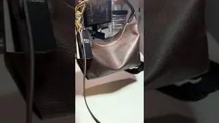 Unboxing @RalphLauren  ​⁠​⁠ Kassie shoulder bag in Chocolate Brown size small